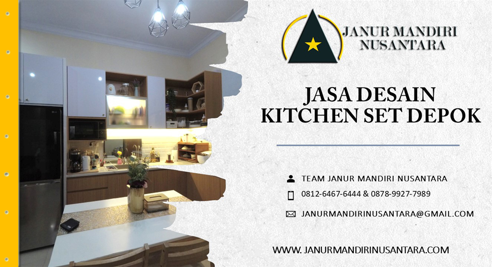 Jasa Desain Kitchen Set Depok