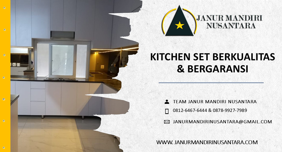 Kitchen Set Berkualitas & Bergaransi