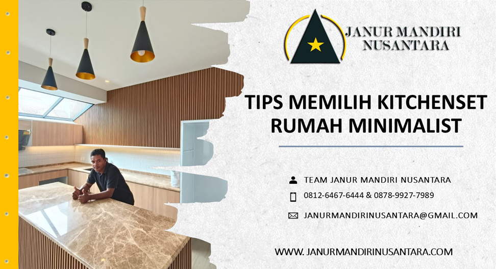 Tips Memilih Kitchen Set Untuk Rumah Minimalis
