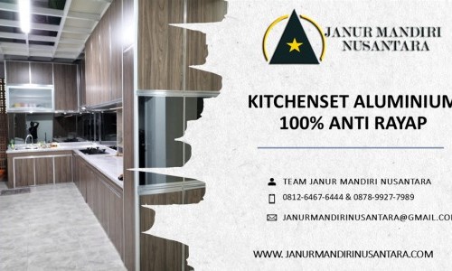 KITCHENSET ALUMINIUM 100% ANTI RAYAP