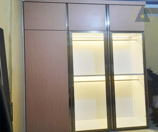 Projek Vita pamulang - Lemari aluminium  Projek Vita pamulang - Lemari aluminium