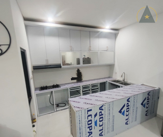 Projek Pak agus depok - kitchenset aluminium pvc board Projek Pak agus depok - kitchenset aluminium pvc board