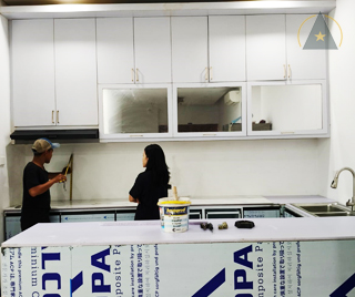 Projek Pak agus depok - kitchenset aluminium pvc board diskusi Projek Pak agus depok - kitchenset aluminium pvc board diskusi