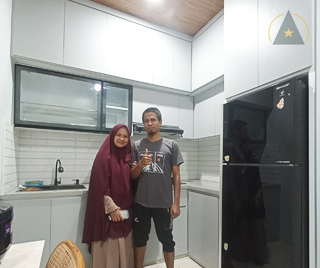 Projek sukma cilengsi - kitchenset aluminium Projek sukma cilengsi - kitchenset aluminium