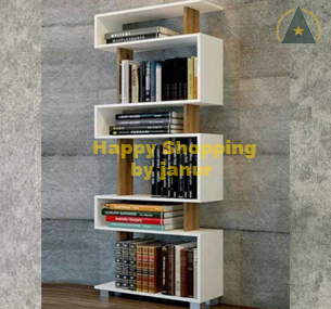 Rak buku Leter S