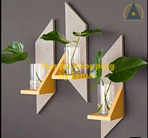 Dekor dinding model ketupat