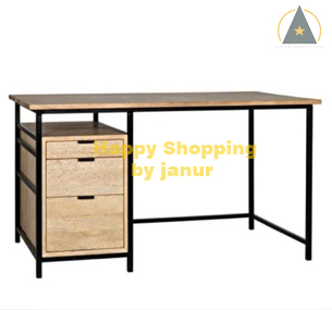 Meja belajar cabinet 3 laci