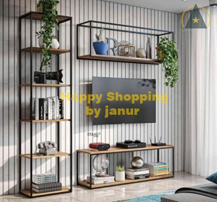 Rak serbaguna, meja tv dan rak gantung  (Custom)